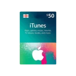 گیفت کارت 50 پوندی آیتونز اپل انگلیس